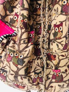 Kids Owl Print Backpack