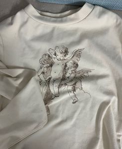 Angel Print Long Sleeve Top