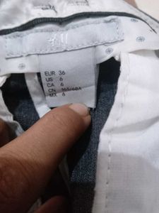 H&amp;M Gray Flared Pants
