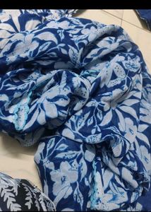 Blue Printed Kurta