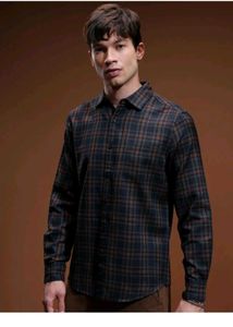 Checked Casual Shirt &amp; Plain Polo Tshirt