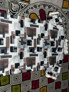 Patterned Casual Shirt