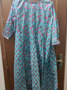 Floral Print Kurta