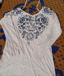 Full Sleves Off Shoulder Top