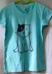Cute Cat Graphic Tee