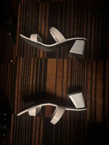 “Zudio” Buckled Sellier Block Heels