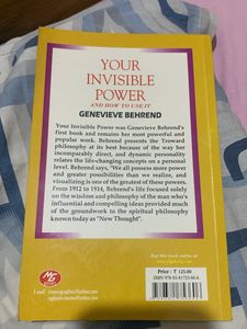 Your Invisible Power by Genevieve Behrend