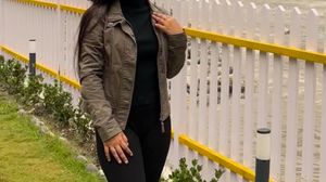 Green Smart Denim Jakcet