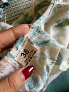 Floral Print Short Kurti