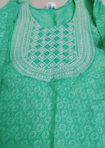 Elegant Green Kurta