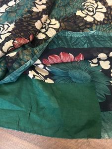Floral Print Saree