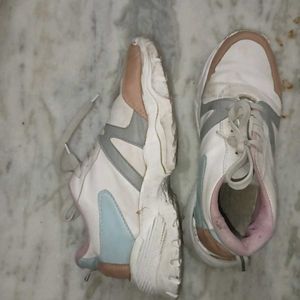 Comfortable White Sneakers