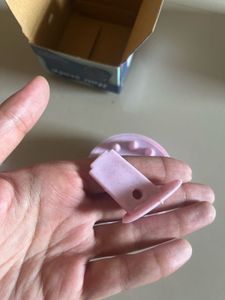 Pink colour hair scalp massager