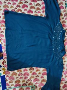 Elegant green  Embellished Top