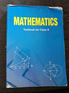 Class X Mathematics Textbook