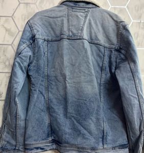 Superdry Denim Sherpa Jacket