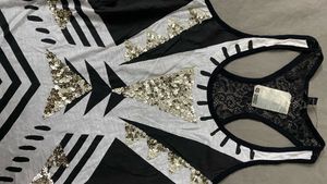 Tribal Sequin Tank Top