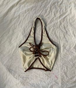 Korean Pant And Backless Top