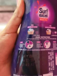 Surf Excel Front Load Liquid 500ml
