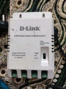 D-Link DPS-F1C04 4-Channel CCTV Power Supply.