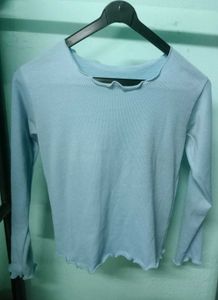 Long Sleeve Ribbed Top