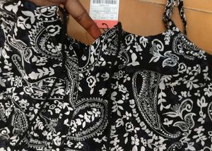 Paisley Print Sundress🖤🤍