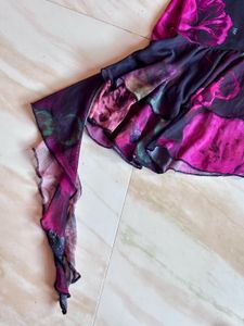 Floral Print Mini Dress