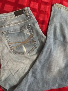 Distressed Denim Jeans