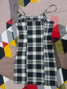Plaid Mini Dress