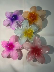 Flower Hair Claw Clips