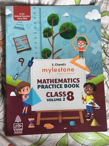 Mylestone Class 8 Maths Book Of S.Chand School