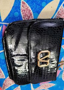 Black Valentino-Style Bag