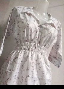 Floral Print Mini Dress