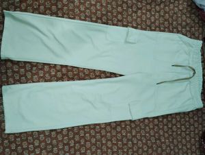 White Cargo Pants