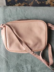 Stylish Pink Rich Pattern Sling Bag