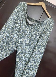Grey Floral Printed Pyjama Lower For 42 Waist
