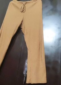 Tan Color Trouser For Girl Or Women 34 Waist