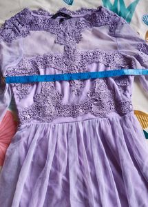 Lavender Dress.