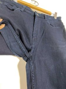 Lee Navy Blue Jeans (Women&#39;s) New