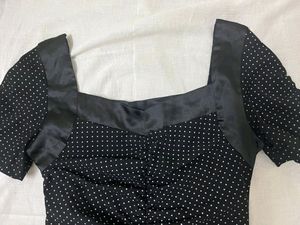 Polka dots Retro Vintage  top ❤️