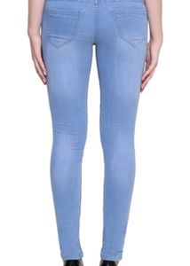 Light Blue Denim Jeans for Women