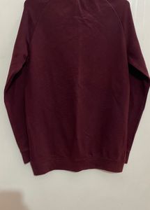 Purple Haze Long Sleeve Crewneck – Wine Red