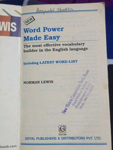Word Power Made Easy Vocabulary Book