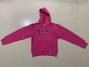 Pink 'Babe' Hoodie