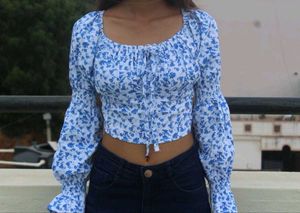 Floral Crop Top