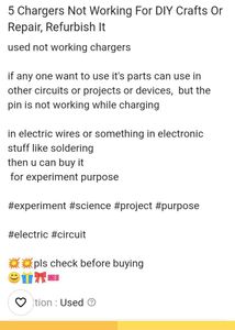 7 Chargers For Project Work