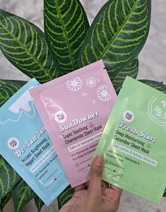 Combo Myglamm Lit Creamy Matte lipstick &amp;Sheetmask