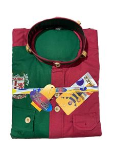 Stylish Dual Colour Boys Shirt