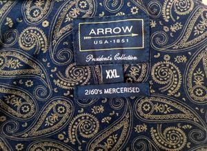 Arrow Mercerised Cotton Polo Tshirt Size XXL | 46