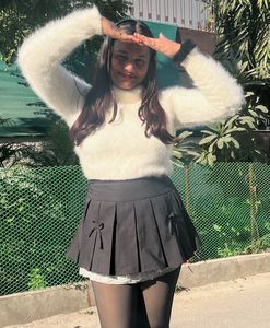 Christmas furry sweater🤍